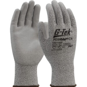 Lightweight, Polykor Blend with Polyurethane palm and finger flat grip coating