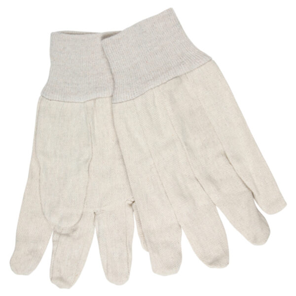 White Canvas Work Gloves