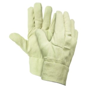 Tan Canvas Work Gloves