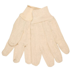 Tan Canvas Work Gloves