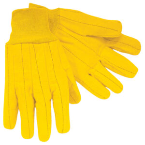 Golden Chore Gloves Quilted Palm and Back