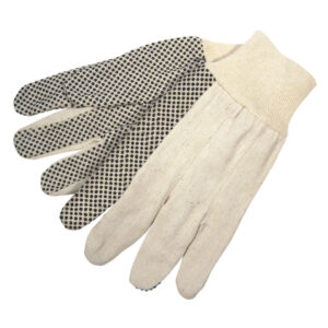 Dotted Cotton Canvas Work Gloves