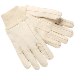 Nap-In Double Palm Cotton Work Gloves