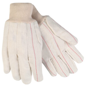 Nap-In Double Palm Corded Work Gloves