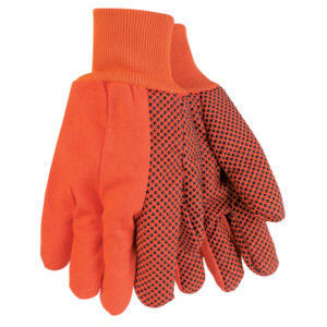 Double Palm Dotted Canvas Work Gloves
