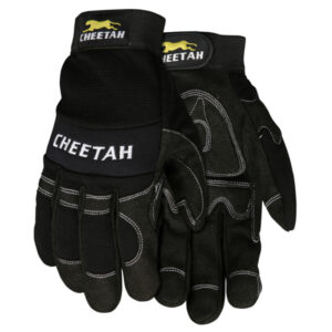Synthetic Leather Palm mechanics Work Gloves