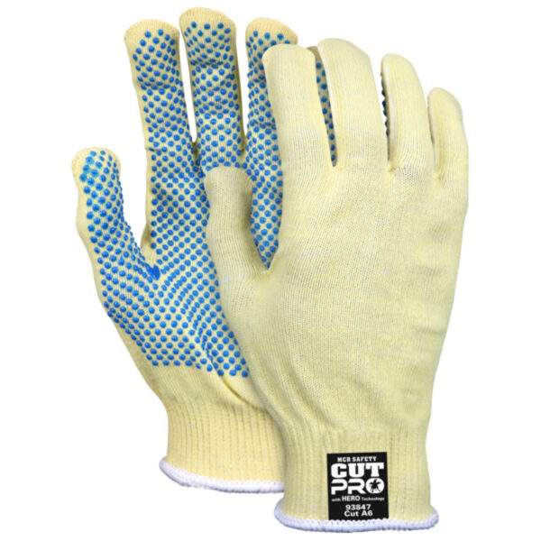 Uncoated Cut Resistant Work Gloves