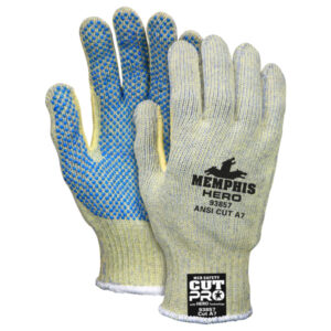 Cut Resistant Work Gloves Dotted Palm
