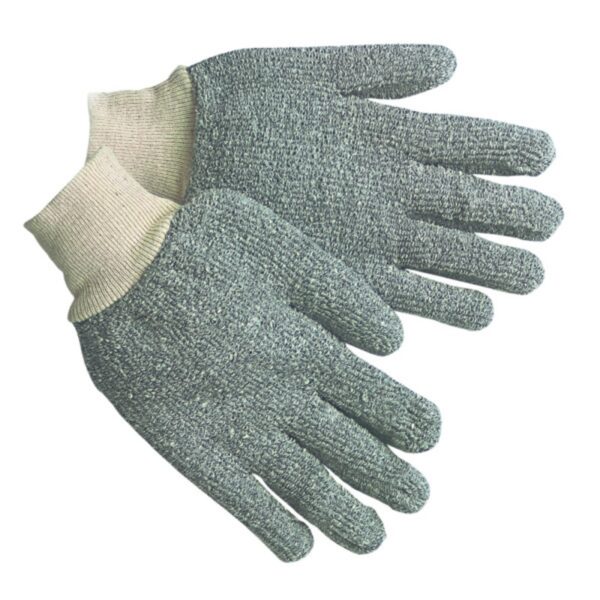 Gray Terrycloth Work Gloves