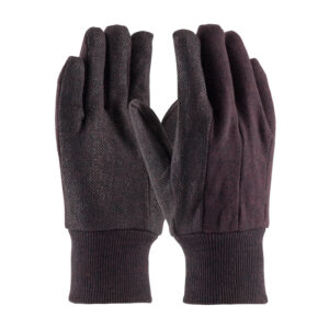 Regular Weight Polyester/Cotton Jersey Glove with PVC Dotted Grip - Men's