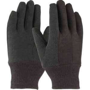 Regular Weight Polyester/Cotton Jersey Glove with PVC Dotted Grip - Ladies'