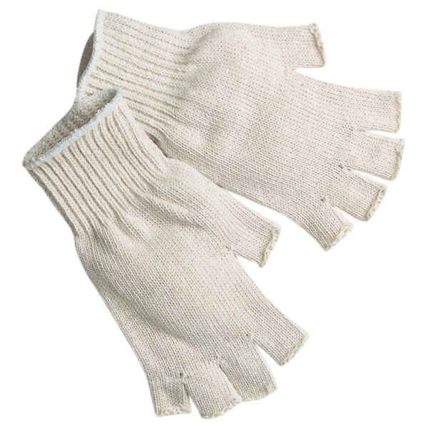 Cotton String Knit Fingerless Work Gloves