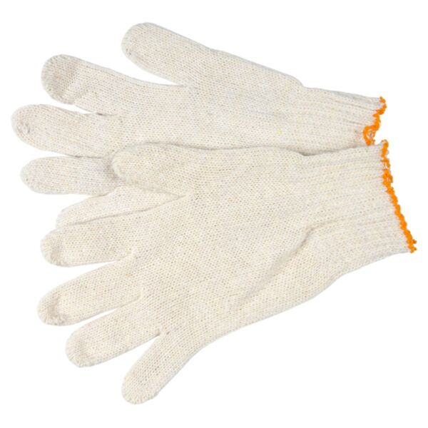 Cotton String Knit Work Gloves