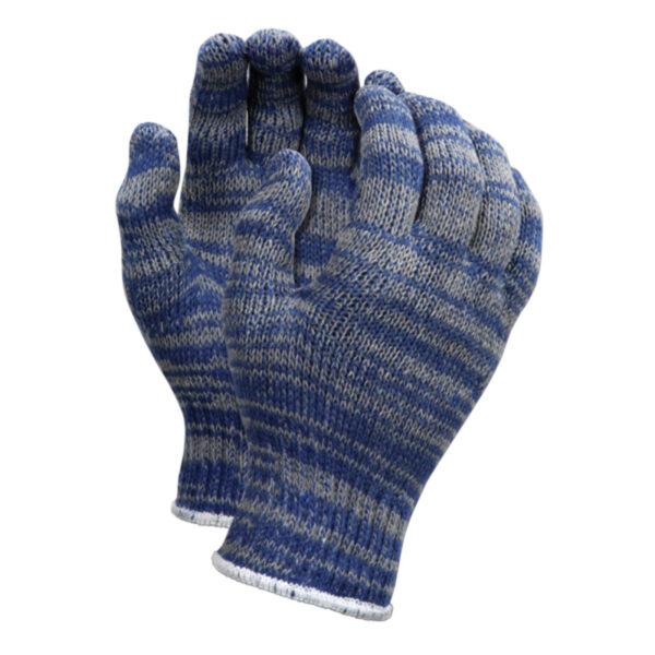 Multi-color Cotton String Knit Work Gloves