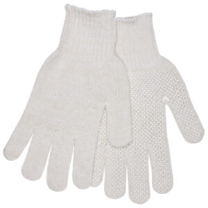 Dotted Cotton String Knit Work Gloves