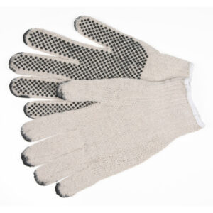 Dotted Cotton String Knit Work Gloves