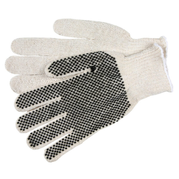 Dotted Cotton String Knit Work Gloves