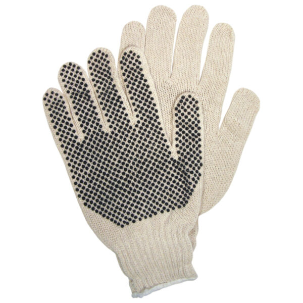 Dotted Cotton String Knit Work Gloves