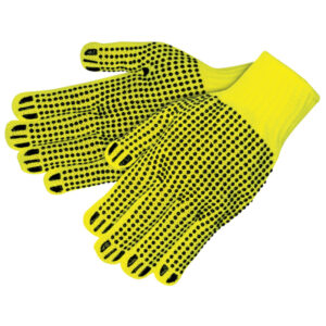 Dotted Acrylic String Knit Work Gloves