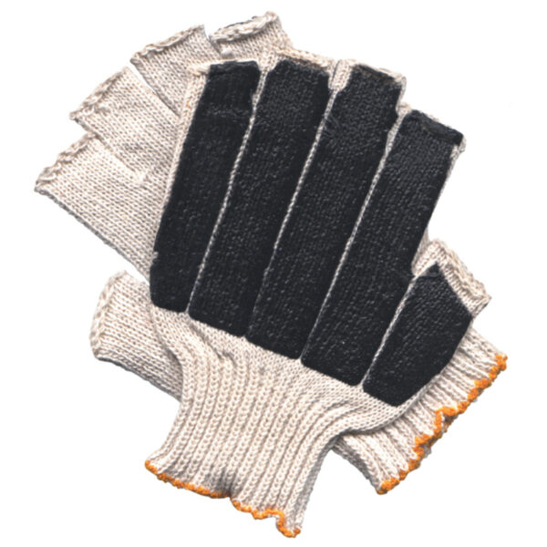 Cotton String Knit Fingerless Work Gloves