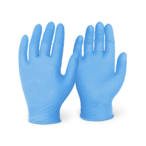 4MIL, NITRILE BLUE PF 100/BX