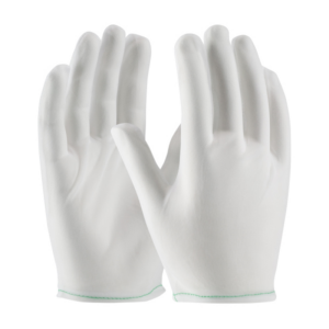 WHITE NYLON INSPECTION GLOVE