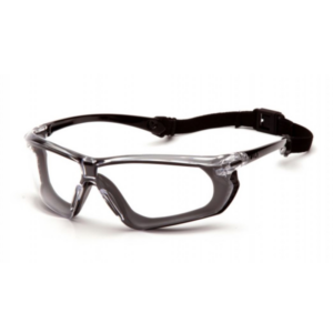 CLEAR AF BLACK AND GRAY FRAME GLASSES