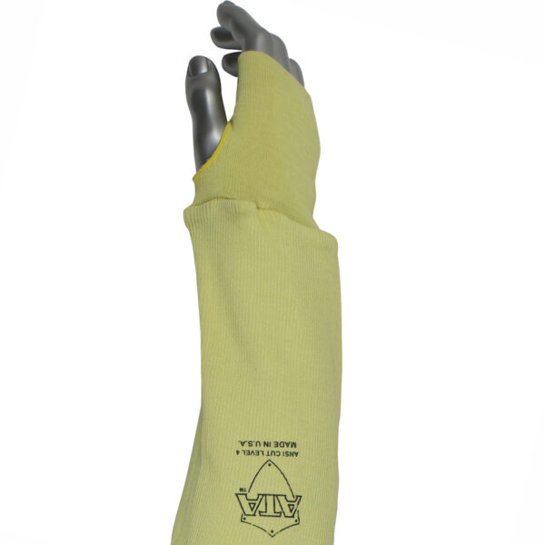 Single-Ply ATA® Blended with Aramid Sleeve with Sewn-On Knit Wrist and Thumb Hole