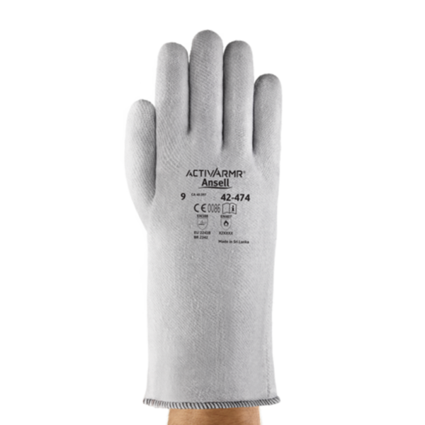 Flexible full-length heat barrier.