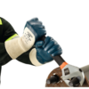 Comfortable oil-repellent glove for medium duty tasks