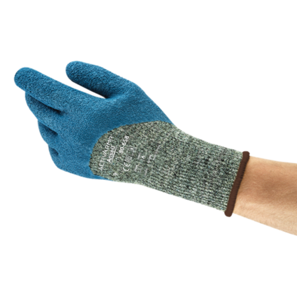 Heavy duty cut-resistant style with excellent grip and heat protection