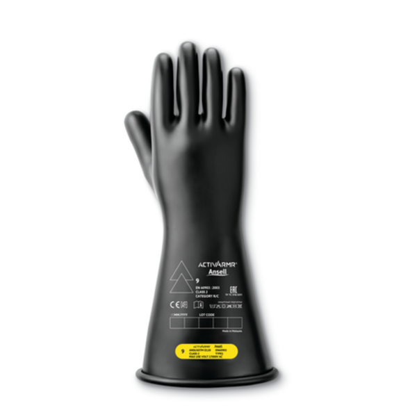 Durable, flexible high-voltage electrical protection gloves, for assured hand protection