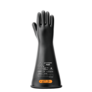 Ergonomically designed natural rubber insulating gloves for all-day safety and comfort