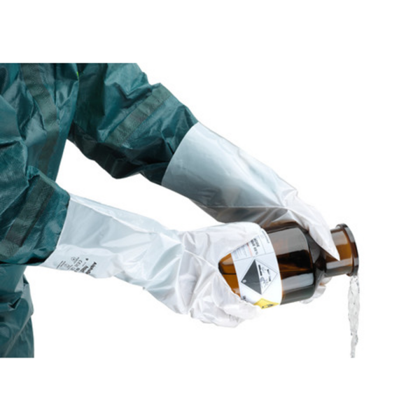 Extreme resistance against a wide range of chemicals, including biological hazards