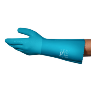 Medium weight PVC supported glove with fleece liner