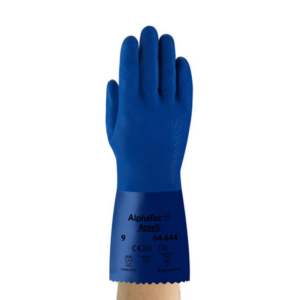 Mediumweight PVC supported glove with cotton liner