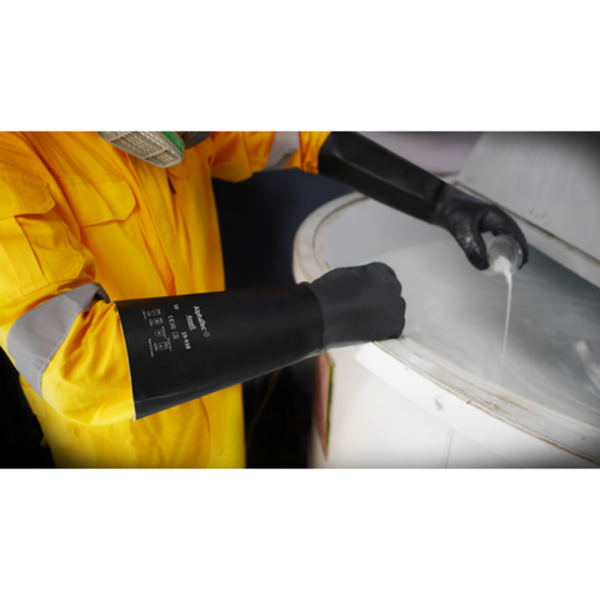 Resists a broad range of oils, acids, caustics and solvents