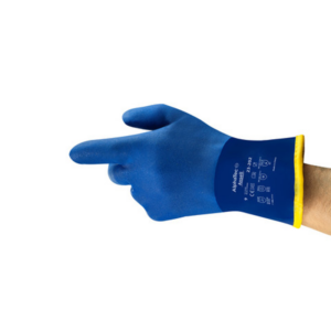 Mediumweight PVC supported glove with cotton & acrylic double lining