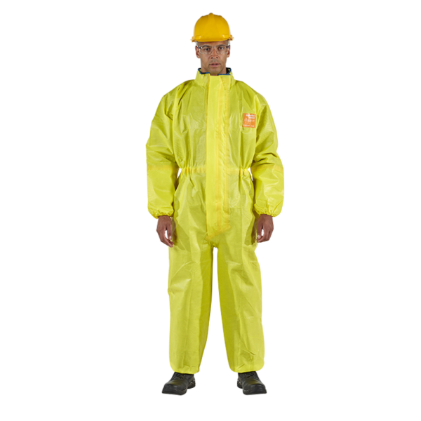 Durable, comfortable multi-layer chemical barrier, Type 3/4/5 protection