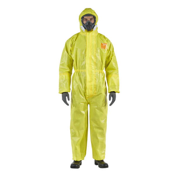 Durable, comfortable multi-layer chemical barrier, Type 3/4/5 protection