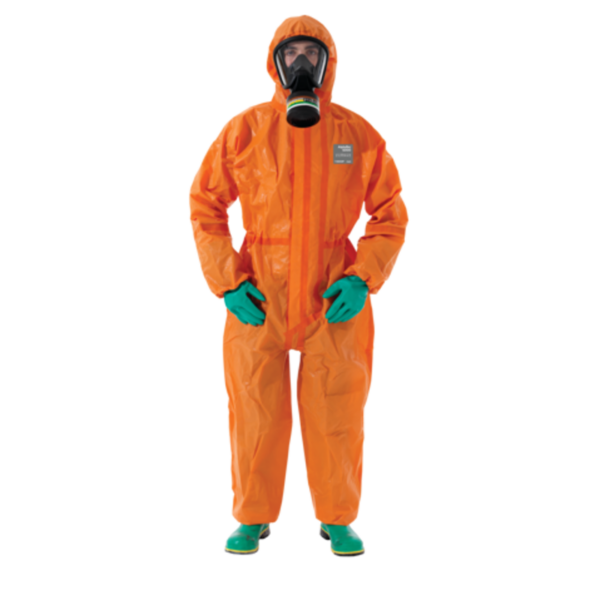 Durable, highly visible, multi-layer chemical barrier technology, Type 3/4/5 protection