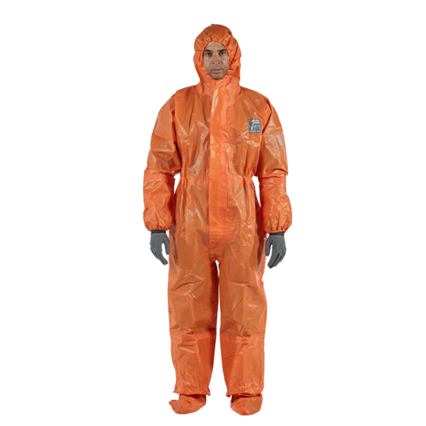 Durable, highly visible, multi-layer chemical barrier technology, Type 3/4/5 protection