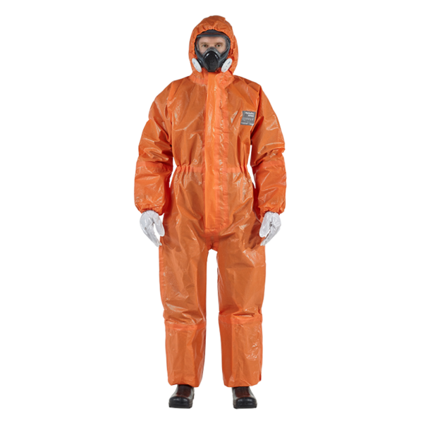 Durable, highly visible, multi-layer chemical barrier technology, Type 3/4/5 protection