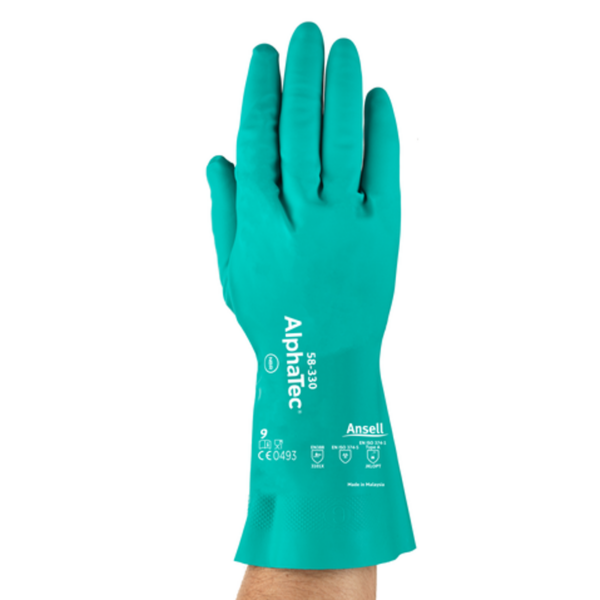 Chemical gloves with new AQUADRI™ moisture management technology