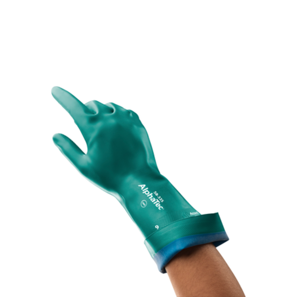 Chemical gloves with new AQUADRI™ moisture management technology