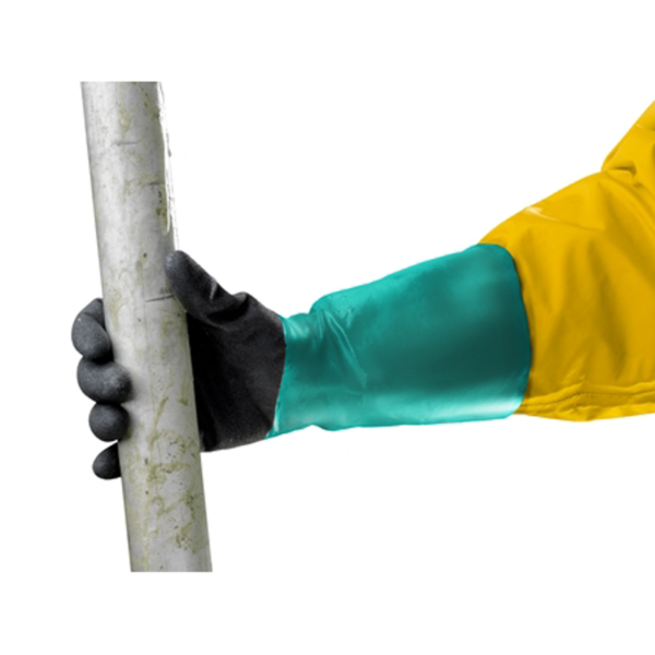 Unique combination of grip and chemical resistance