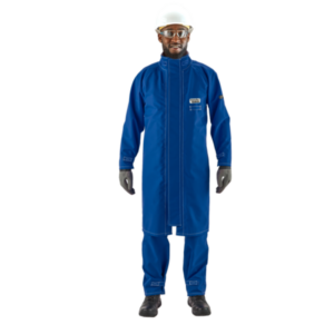 NFPA 1992 and NFPA 2112 certified coat is breathable, re-usable and resistant to chemical splash, flash fire, arc flash and hot liquids.