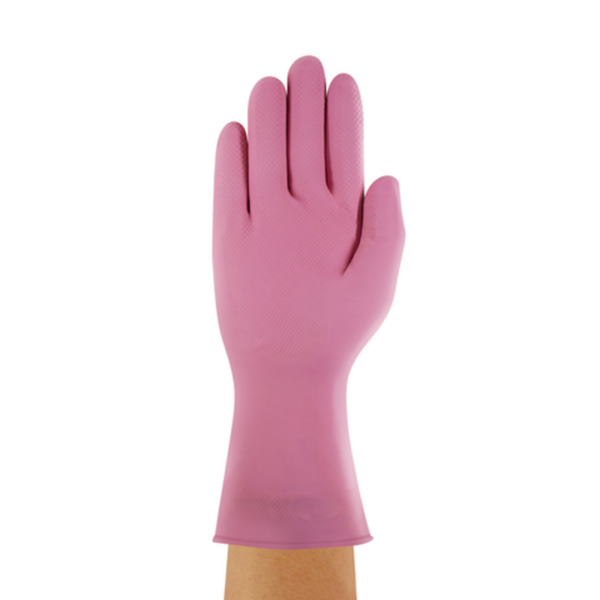 Lightweight natural rubber glove with comfort & food compliance