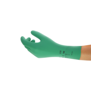 Medium-weight natural rubber, blended with neoprene, incorporating a flock lining