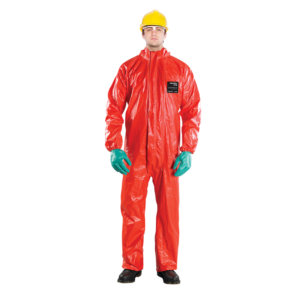 Flame retardant multi-hazard chemical barrier, Type 3/4/5 protection